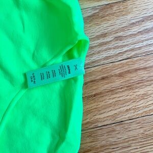 SKIMS Neon Green Bodysuit